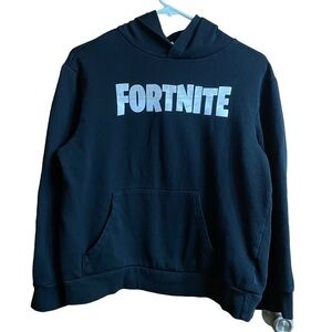Fortnite Black Hoodie Sweater Size XXL Youth